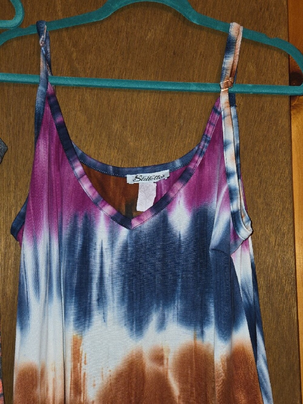 Tie-Dye Maxi Dresses - Multicolor - Picture 5 of 6
